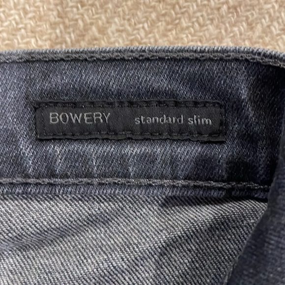 Citizens of Humanity Bowery Standard Slim Stretch 33/29.5 Faded Black Men - Picture 4 of 12